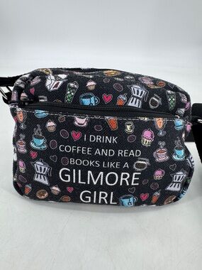 Gilmore Girls I Drink Coffee And Read Books Rory Lorelai Canvas Crossbody Bag